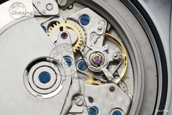 MIROTIME 0407 Pilot Chrono SS AZF 1:1 Best Edition Blue Dial on Brown Leather Strap A TimelessDesign 7060